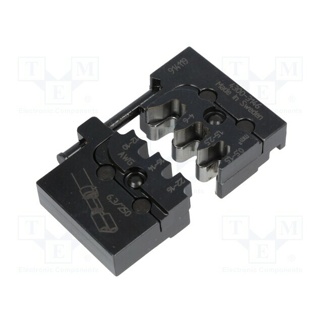 PRESSMASTER Crimping jaws; non-insulated terminals 6
