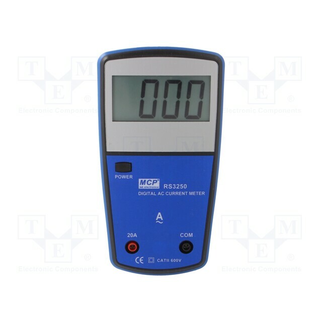 MCP Ammeter; LCD; 3,5 digit