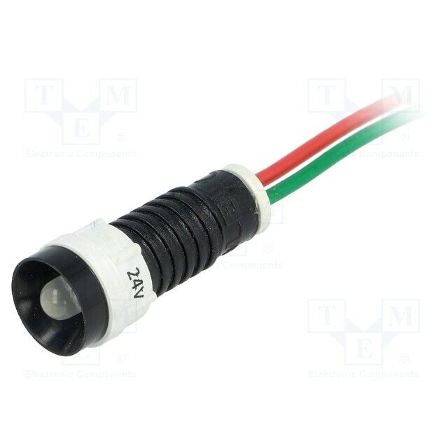 POLAM-ELTA Indicator: LED; recessed; white; 24VDC