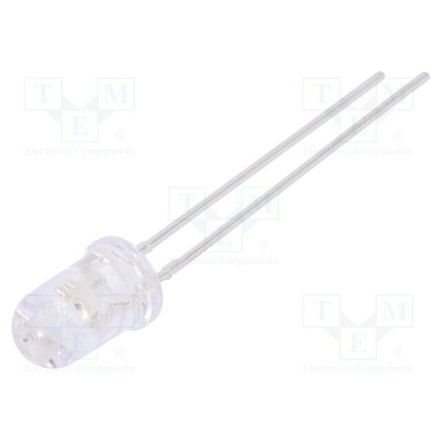 LUCKY LIGHT LED; green; 5mm; 14000÷23000mcd