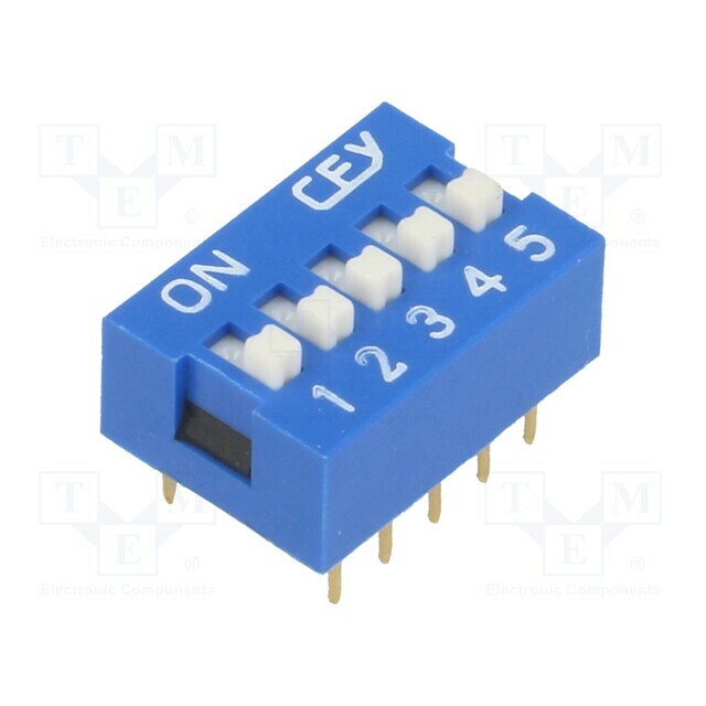 NINIGI Switch: DIP-SWITCH; Poles number: 5