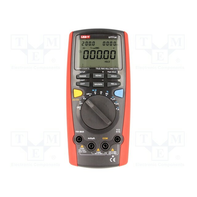 UNI-T Digital multimeter; USB; LCD; (20000)