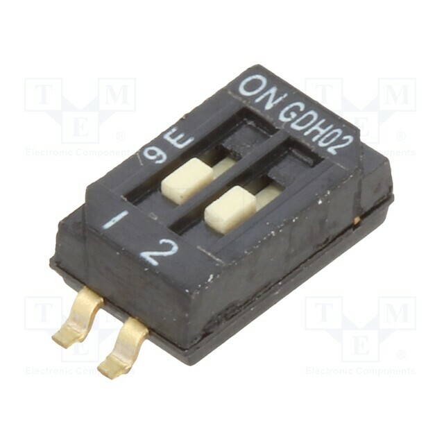 TE CONNECTIVITY Switch: DIP-SWITCH; Poles number: