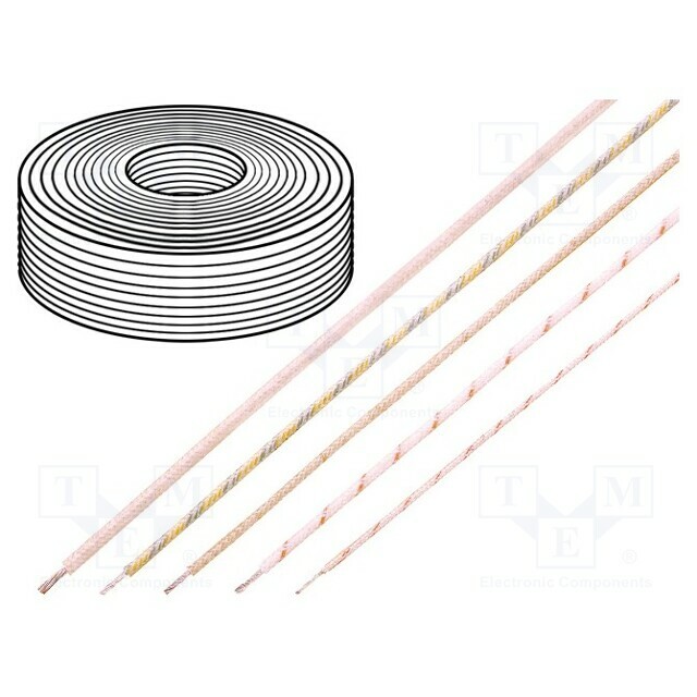 Wire; HELUTHERM® 400; 1x2.5mm2; stranded