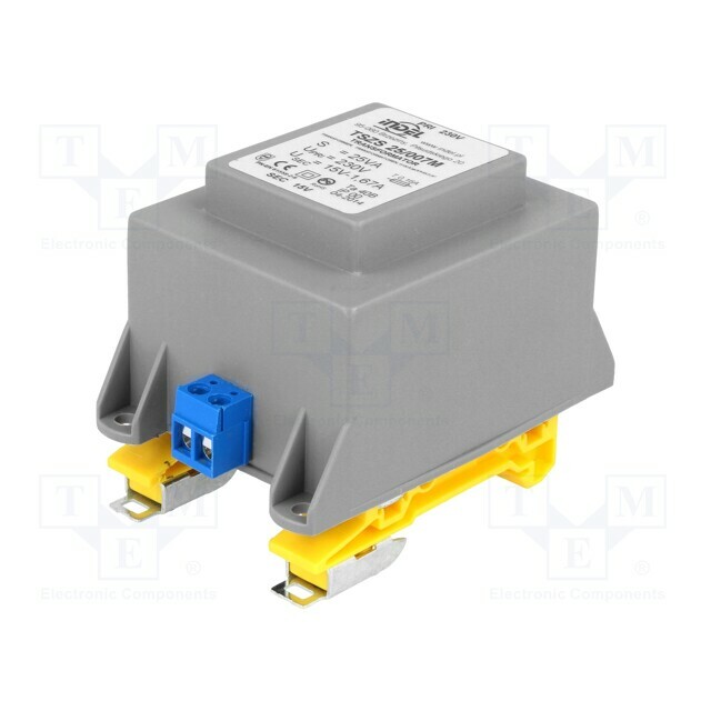 INDEL Transformer: encapsulated; 25VA; 230VAC; 15V
