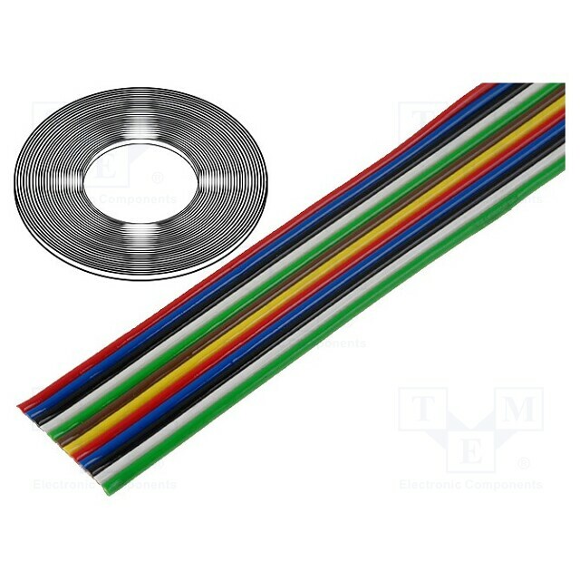 BQ CABLE Wire: ribbon; 12x0.5mm2