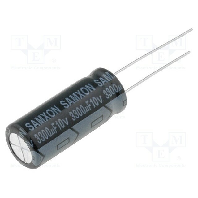 SAMXON Capacitor: electrolytic; THT; 3300uF; 10VDC