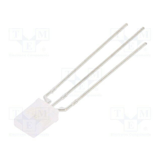 LUCKY LIGHT LED; red/green; rectangular; 2x5x7