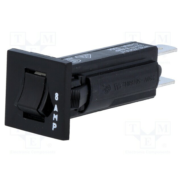 TE CONNECTIVITY Circuit breaker; Urated: 250VAC