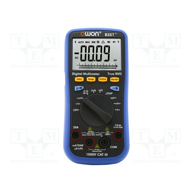 OWON Digital multimeter; Bluetooth; LCD; 3