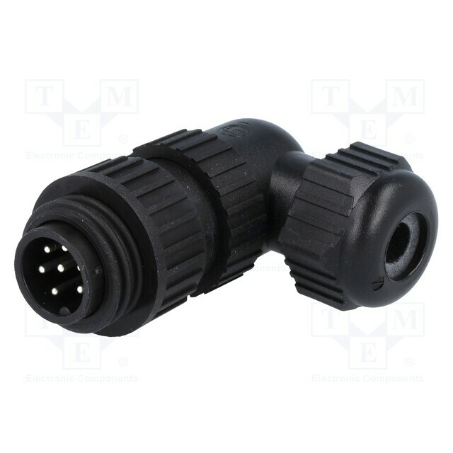 HIRSCHMANN Connector: circular; plug; male; IP67