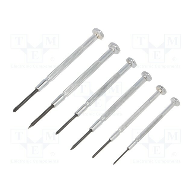 AVIT Screwdriver: precision-set; precision; Phillips,slot