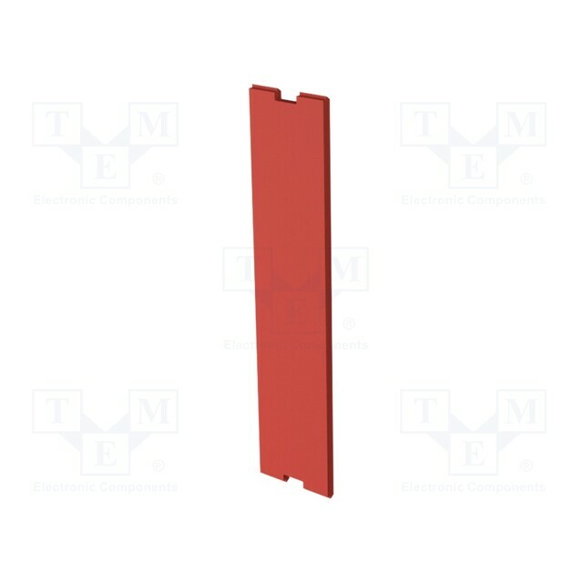 ITALTRONIC Internal panel; semi-transparent red |