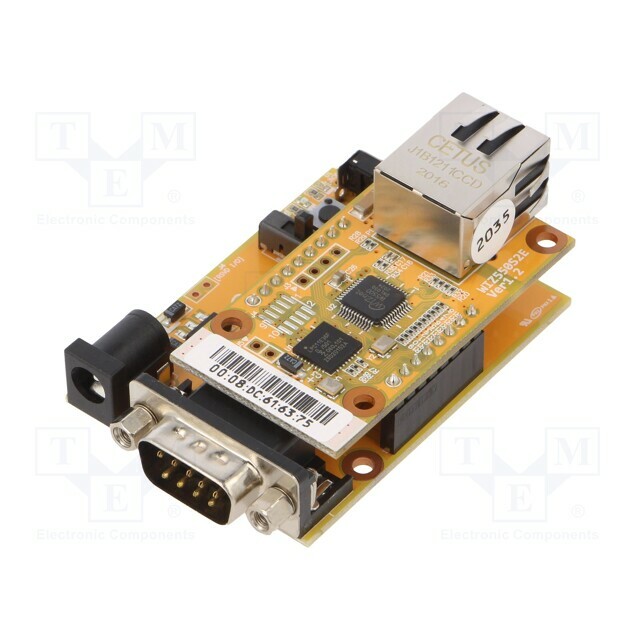 WIZNET Module: Ethernet; Comp: SP3232EBEY,W5500