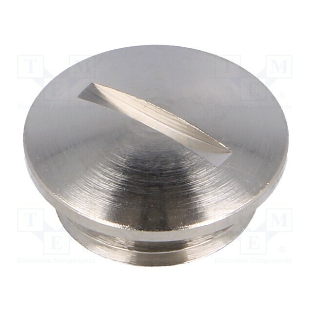 Stopper; M16; 1.5; IP68; brass