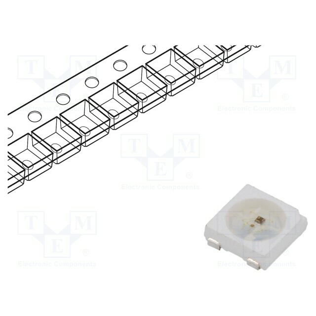 REFOND Programmable LED; RGB; SMD; PLCC4