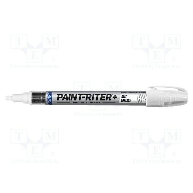 Marker: with liquid paint; white; PAINTRITER+
