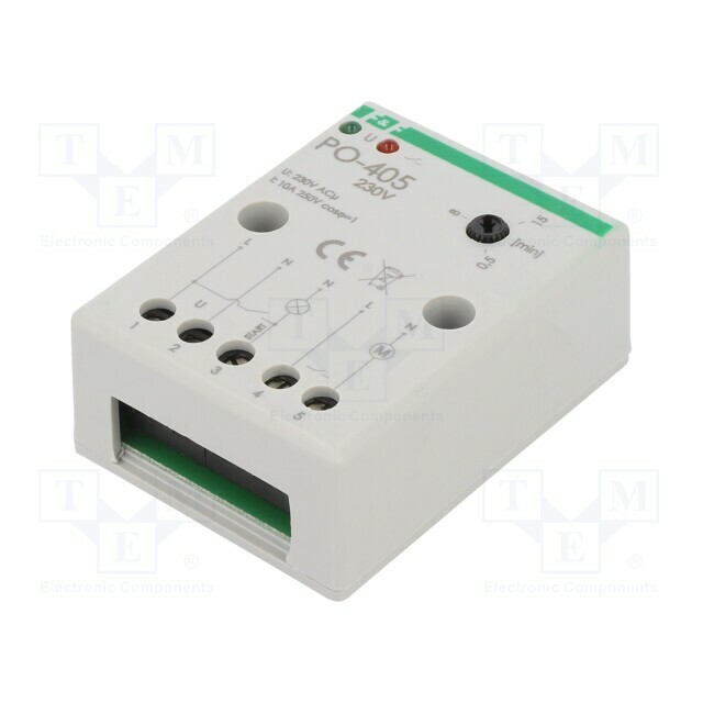 F&F Timer; 1÷15min; NO; 10A; 230VAC