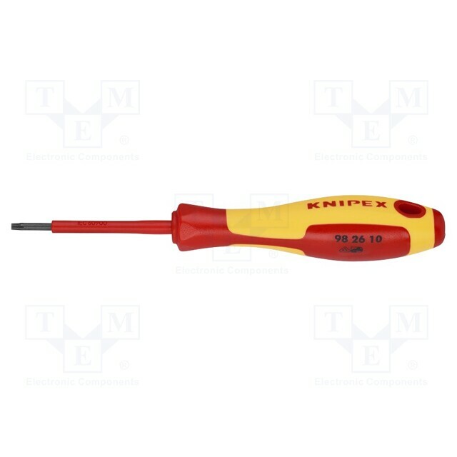 KNIPEX Screwdriver: insulated; Torx®; TX10; Blade