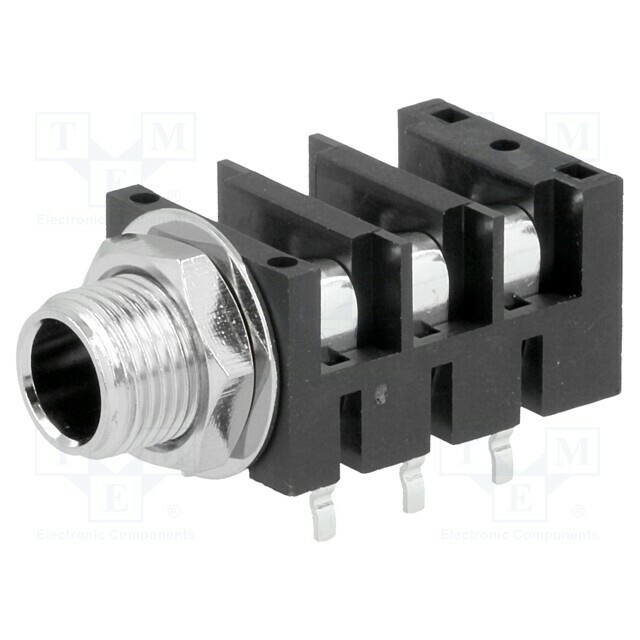 AMPHENOL Connector: Jack 6,3mm; socket