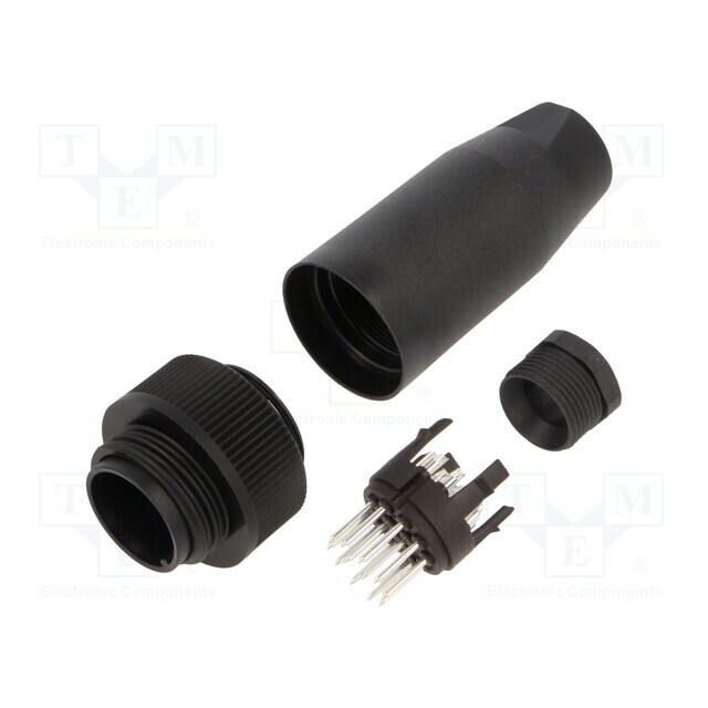 BINDER Connector: circular; 250V; 6A; PIN: