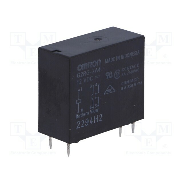 OMRON Electronic Components Relay: electromagnetic; Ucoil: