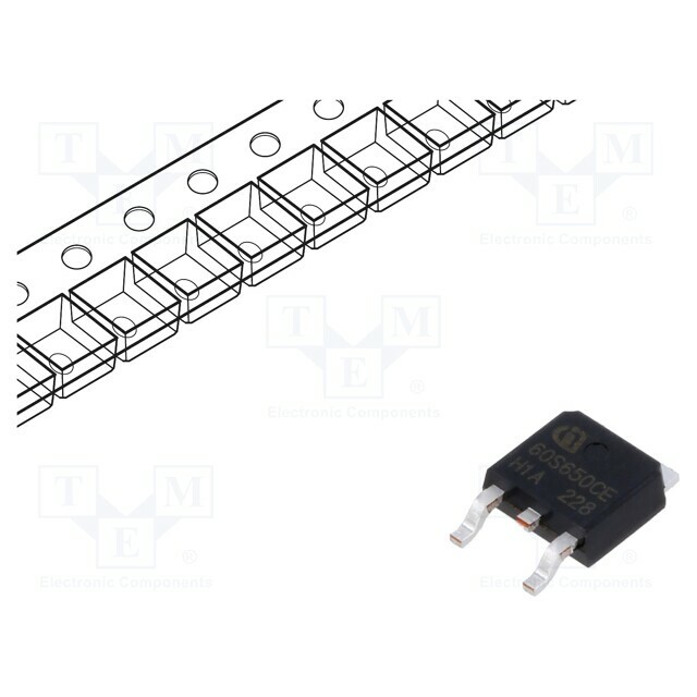 INFINEON TECHNOLOGIES Transistor: N-MOSFET; unipolar; 600V