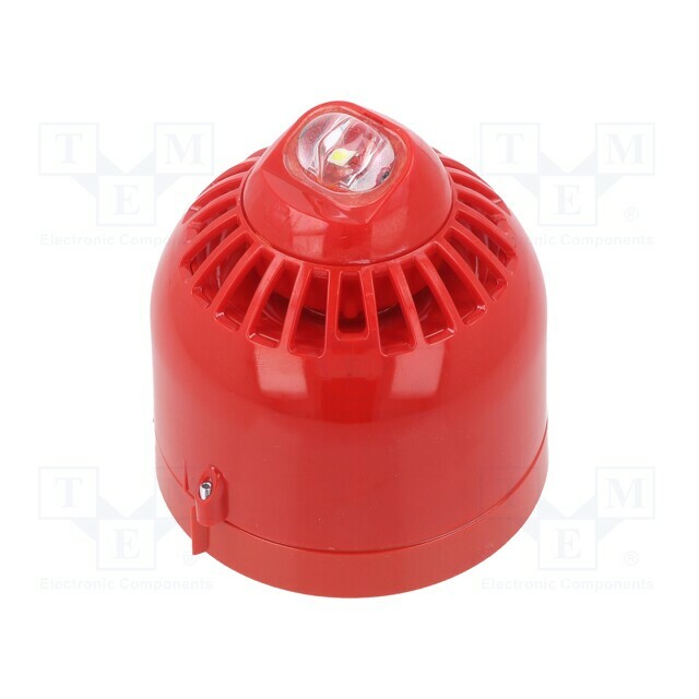 KLAXON SIGNALS Signaller: lighting-sound; 17÷60VDC; horn