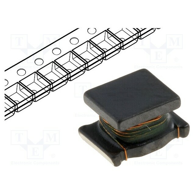 MURATA Inductor: wire; SMD; 1812; 220uH