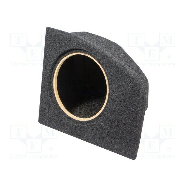 BASSER Car loudspeaker enclosure; MDF; black