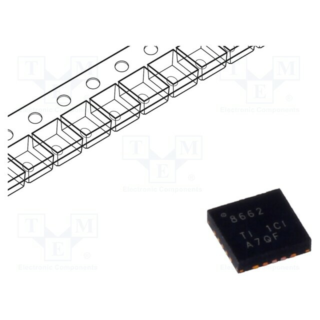 TEXAS INSTRUMENTS IC: driver; VQFN20; 75mA