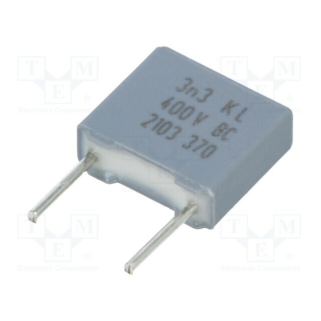 VISHAY Capacitor: polyester; 3.3nF; 220VAC
