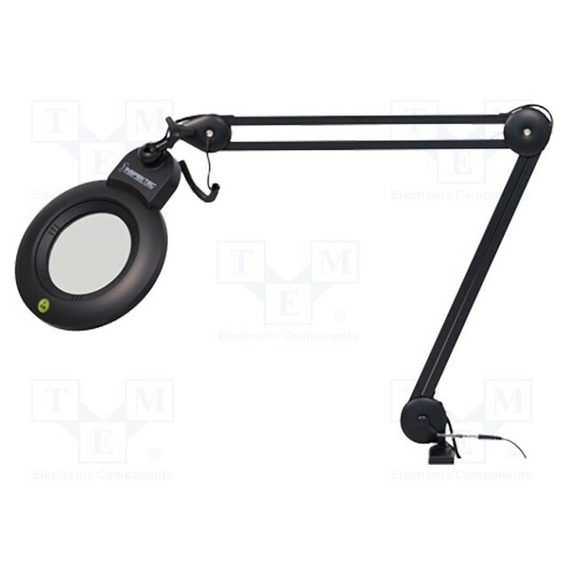 INSPEKTEC Tool: desk magnifier; ESD,with