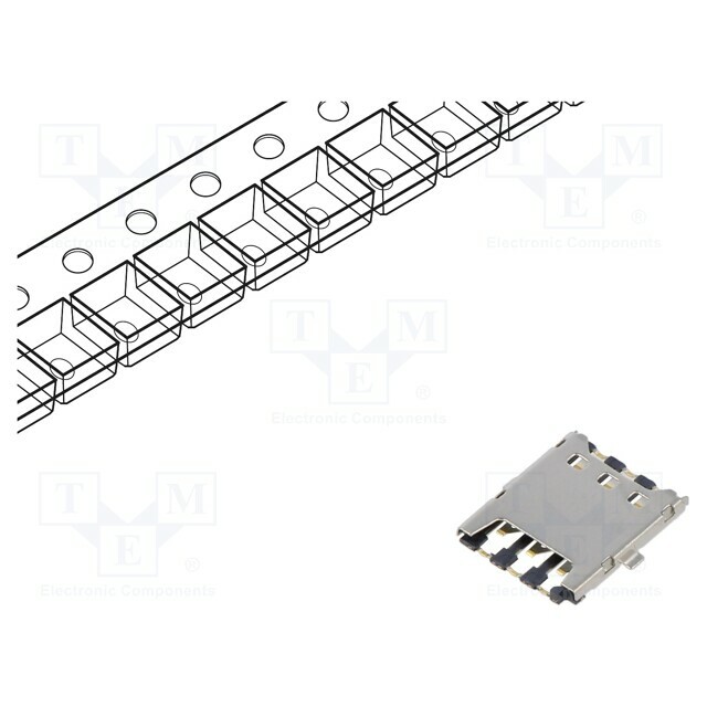 GCT Connector: for cards; Nano SIM