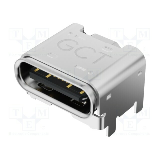 GCT Connector: USB C; socket; SMT