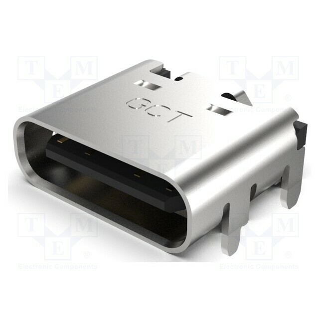 GCT Connector: USB C; socket; SMT