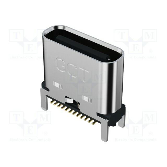 GCT Connector: USB C; socket; SMT