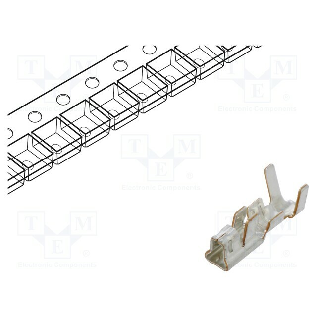 JST Contact; female; XA; phosphor bronze