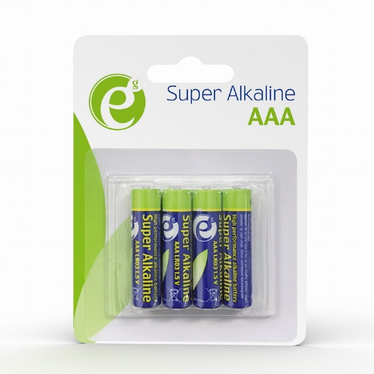GEMBIRD Energenie 4xAAA batteries 4-pack |