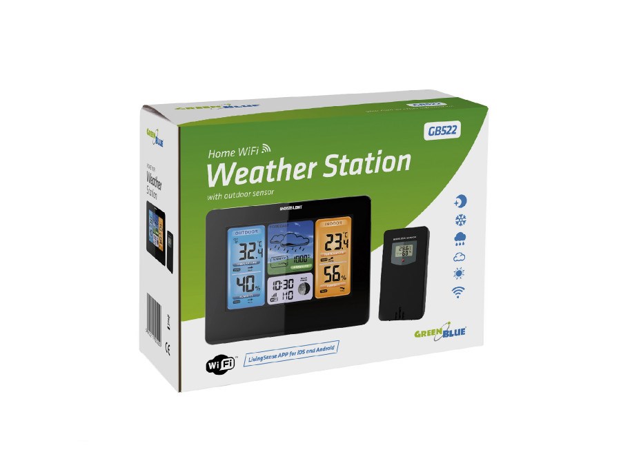 Greenblue 46003 Black LCD Battery Wi-Fi