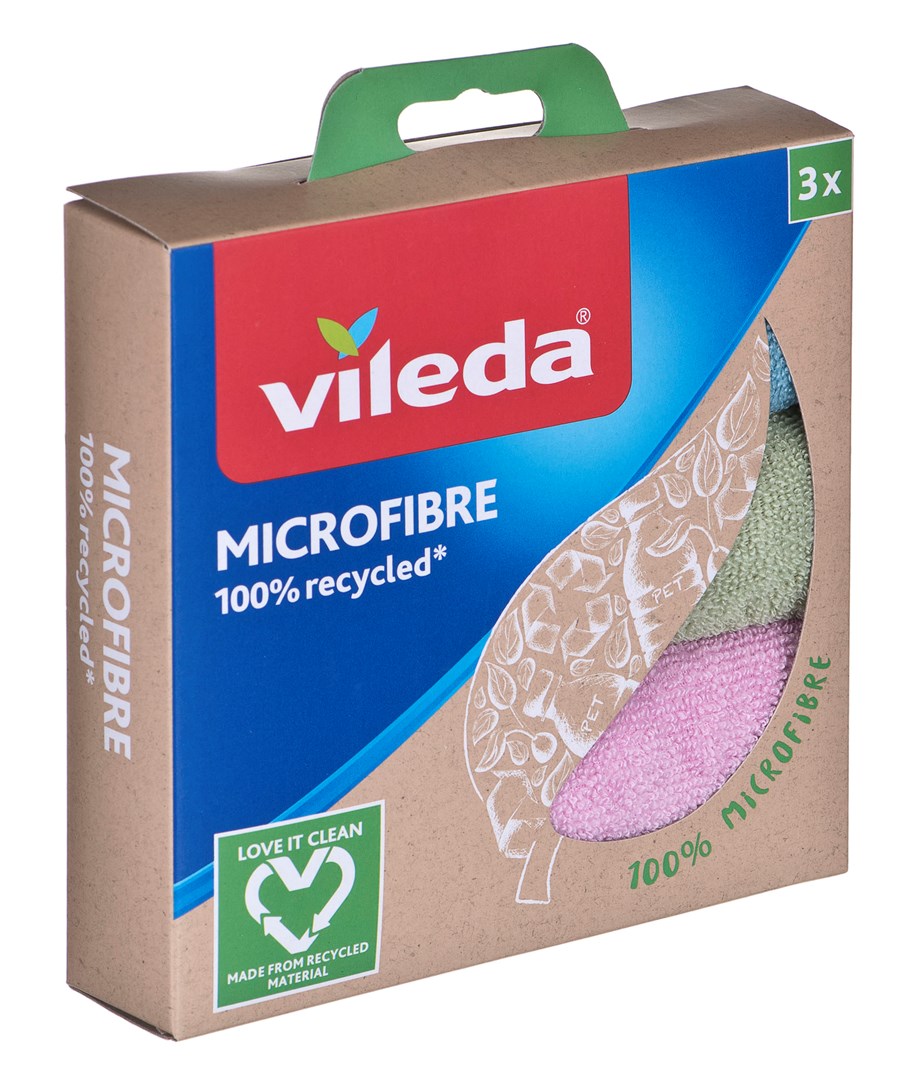 Cleaning Cloth Vileda Microfibre 100% Recycled