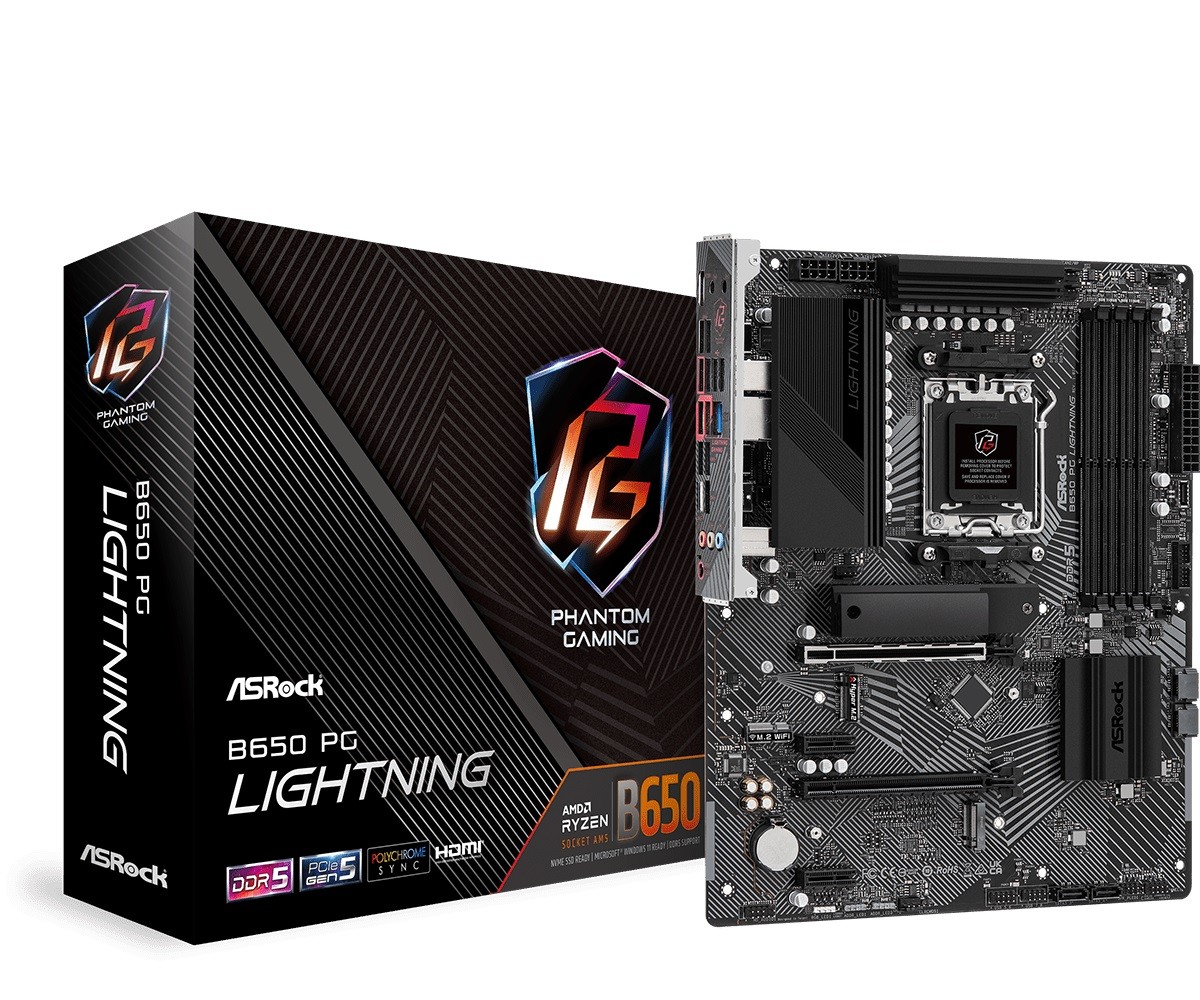ASROCK B650 PG LIGHTNING ATX MB