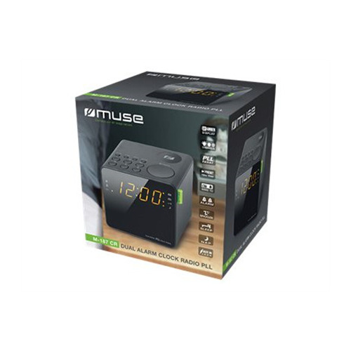 Pulkstenis ar radio, modinātājs PLL, 2×1