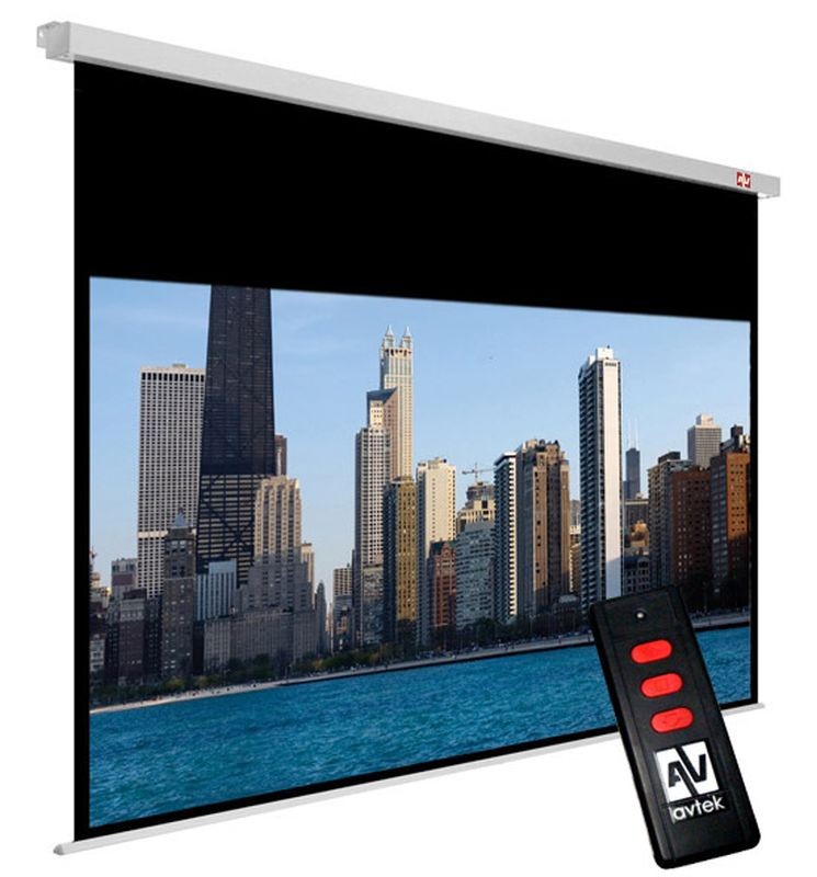 Avtek Cinema Electric 300P projection screen