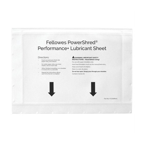 Fellowes | Shredder oil sheets 10