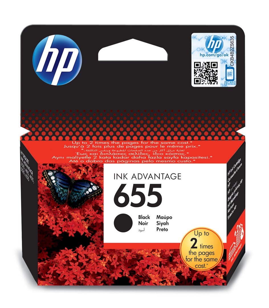 HP 655 Original Photo black 1