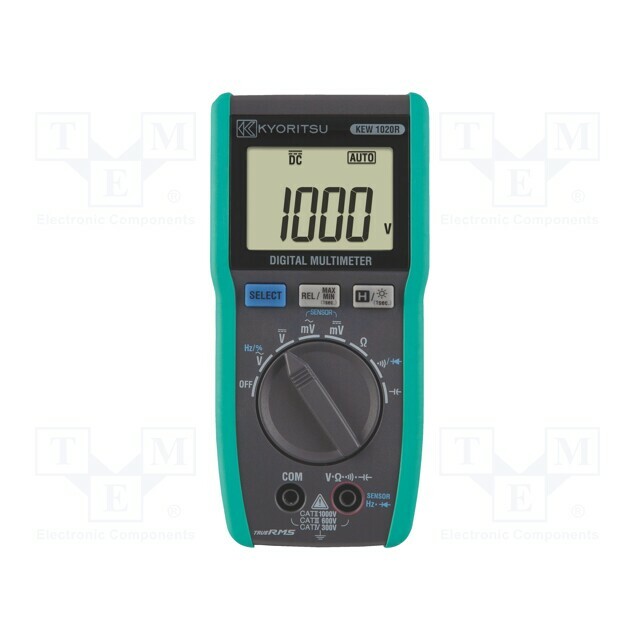 KYORITSU Digital multimeter; LCD; (6000); VDC: