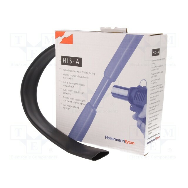HELLERMANNTYTON Heat shrink sleeve; glued; 3: