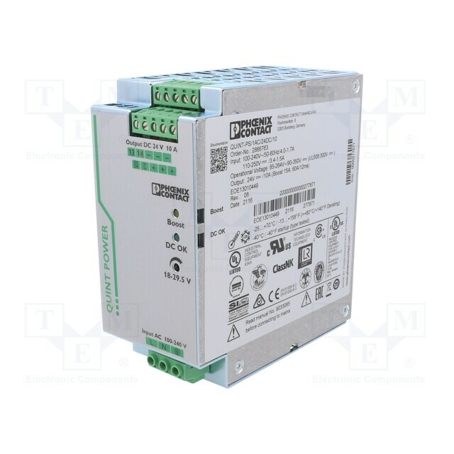 PHOENIX CONTACT Power supply: switching; 240W