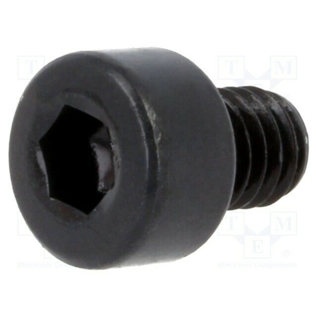 BOSSARD Screw; M4; M4x5; 0.7
